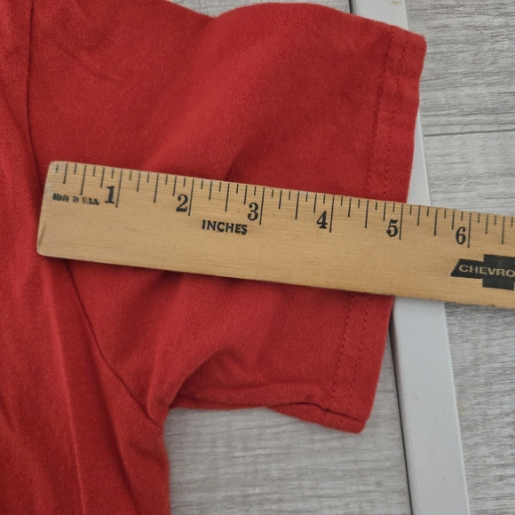 WWE Rob Van Dam Yin Yang Fight T Shirt Size Youth Medium Red WWF ECW - Picture 7 of 7